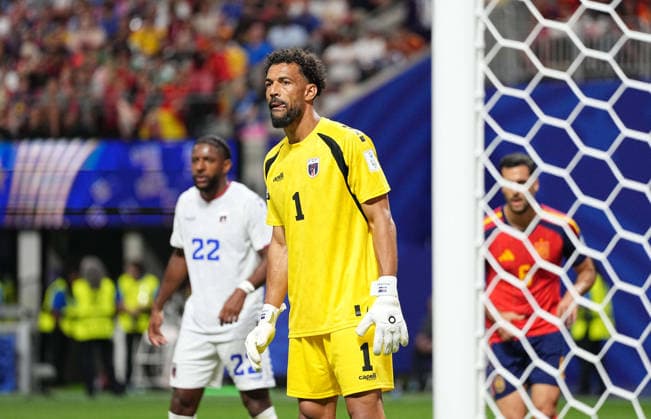 Vozinha (Cabo Verde) looks on during Spain and Cape Verde, Group H FIFA World Cup, WM, Weltmeisterschaft, Fussball 2026, Atlanta Stadium, Atlanta, United States on June 15, 2026. Thor Wegner DeFodi Images. (Photo by DeFodi Images) -