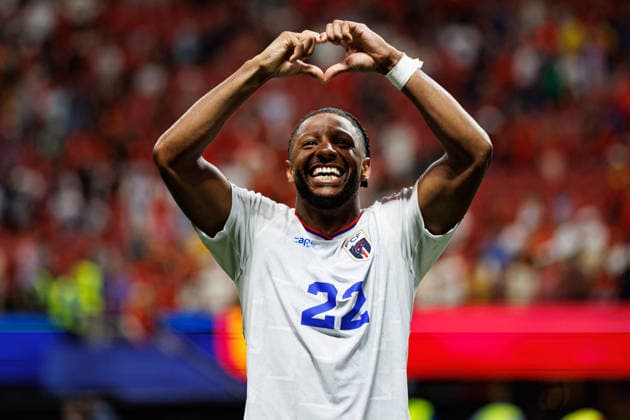 Steven Moreira seen during FIFA World Cup, WM, Weltmeisterschaft, Fussball 2026 game between national teams of Spain and Cabo Verde (Grzegorz Wajda Ball Raw Images) Atlanta Monterrey Stadium USA Copyright: xGrzegorzxWajdax grzegorzwajda_spain_caboverde_2526_2-43