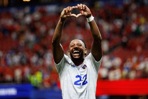 Steven Moreira seen during FIFA World Cup, WM, Weltmeisterschaft, Fussball 2026 game between national teams of Spain and Cabo Verde (Grzegorz Wajda Ball Raw Images) Atlanta Monterrey Stadium USA Copyright: xGrzegorzxWajdax grzegorzwajda_spain_caboverde_2526_2-42