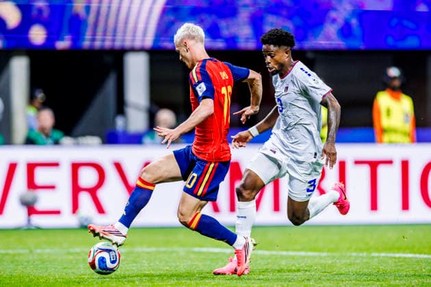 Spain vs Cape Verde - FIFA World Cup, WM, Weltmeisterschaft, Fussball 2026 - 15 06 2026 Daniel Olmo of Spain in action during the FIFA World Cup 2026 Group H match between Spain and Cape Verde at Atlanta Stadium on June 15, 2026 in Atlanta, Georgia Atlanta Georgia Copyright: xPGSxPhotoxAgencyx
