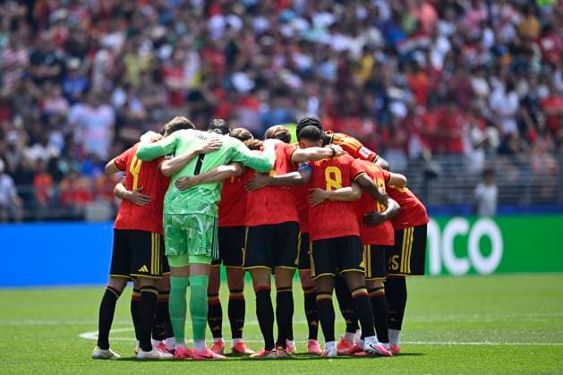 Belgium vs Egypt - 2026 FIFA World Cup, WM, Weltmeisterschaft, Fussball SEATTLE, USA - JUNE 15 : Team Belgium pictured during the FIFA World Cup 2026 Group G match between Belgium and Egypt at the Lumen Field stadium on June 15, 2026 in Seattle, USA, 15 06 2026 Seattle United States of America  Copyright: xNicoxVereeckenx