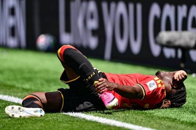 Belgium s Jeremy Doku pictured during a soccer game between Belgian national team, Nationalteam Red Devils and Egypt, on Monday 15 June 2026 in Seattle, the first game in the group stage of the FIFA World Cup, WM, Weltmeisterschaft, Fussball 2026 in the United States of America. The Diables Rouges - Rode Duivels were drawn into Group G. DIRKxWAEM  x177811384x