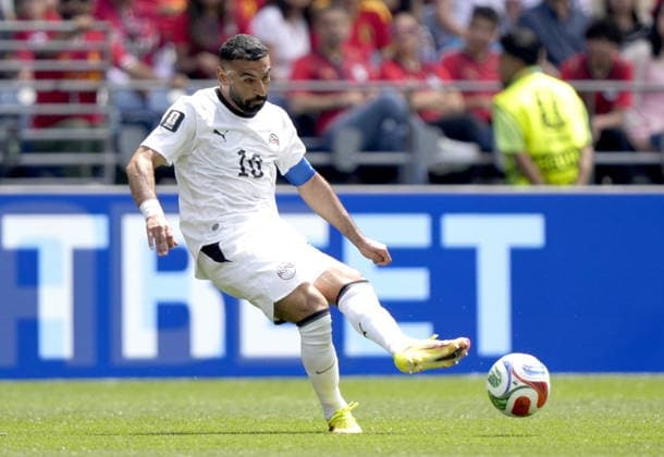 FIFA World Cup, WM, Weltmeisterschaft, Fussball 2026 - Group G - Belgium vs Egypt Mohamed Salah of Egypt in action during the FIFA World Cup 2026 group stage match Belgium against Egypt, in Seattle, USA, 15 June 2026. SEATTLE United States  Copyright: xSTEPHENxBRASHEARx