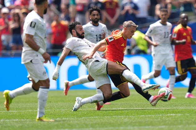 Belgium v Egypt - FIFA World Cup, WM, Weltmeisterschaft, Fussball 2026 - Group G SEATTLE, UNITED STATES - JUNE 15: Leandro Trossard of Belgium in action during the 2026 FIFA World Cup First Stage Group G match between Belgium and Egypt at Lumen Field (Seattle Stadium) in Seattle, Washington, United States on June 15, 2026. Ercin Erturk Anadolu Washington United States. Editorial use only. Please get in touch for any other usage.  Copyright: x2026xAnadoluxErcinxErturkx