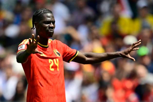 Belgium vs Egypt - 2026 FIFA World Cup, WM, Weltmeisterschaft, Fussball SEATTLE, USA - JUNE 15 : Onana Amadou midfielder of Belgium during the FIFA World Cup 2026 Group G match between Belgium and Egypt at the Lumen Field stadium on June 15, 2026 in Seattle, USA, 15 06 2026 Seattle United States of America  Copyright: xJanxDexMeuleneirx