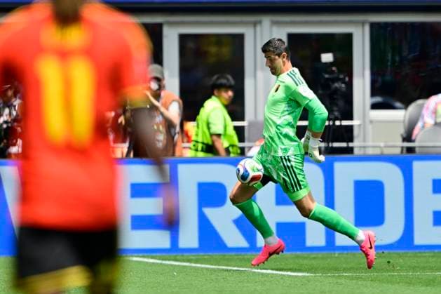 Belgium vs Egypt - 2026 FIFA World Cup, WM, Weltmeisterschaft, Fussball SEATTLE, USA - JUNE 15 : Courtois Thibaut goalkeeper of Belgium during the FIFA World Cup 2026 Group G match between Belgium and Egypt at the Lumen Field stadium on June 15, 2026 in Seattle, USA, 15 06 2026 Seattle United States of America  Copyright: xJanxDexMeuleneirx