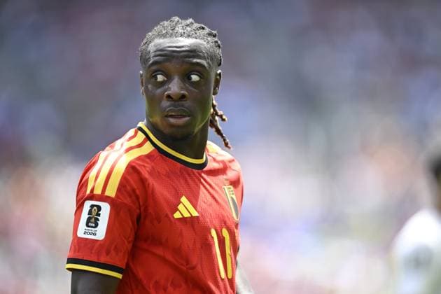 Belgium vs Egypt - 2026 FIFA World Cup, WM, Weltmeisterschaft, Fussball SEATTLE, USA - JUNE 15 : Doku Jeremy forward of Belgium pictured during the FIFA World Cup 2026 Group G match between Belgium and Egypt at the Lumen Field stadium on June 15, 2026 in Seattle, USA, 15 06 2026 Seattle United States of America  Copyright: xNicoxVereeckenx