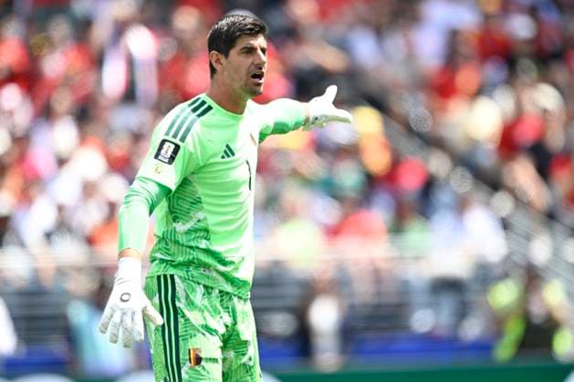Belgium vs Egypt - 2026 FIFA World Cup, WM, Weltmeisterschaft, Fussball SEATTLE, USA - JUNE 15 : Courtois Thibaut goalkeeper of Belgium pictured during the FIFA World Cup 2026 Group G match between Belgium and Egypt at the Lumen Field stadium on June 15, 2026 in Seattle, USA, 15 06 2026 Seattle United States of America  Copyright: xNicoxVereeckenx