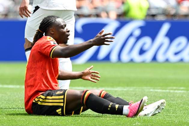 Belgium vs Egypt - 2026 FIFA World Cup, WM, Weltmeisterschaft, Fussball SEATTLE, USA - JUNE 15 : Doku Jeremy forward of Belgium gestures during the FIFA World Cup 2026 Group G match between Belgium and Egypt at the Lumen Field stadium on June 15, 2026 in Seattle, USA, 15 06 2026 Seattle United States of America  Copyright: xNicoxVereeckenx