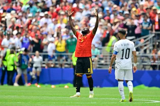 Belgium vs Egypt - 2026 FIFA World Cup, WM, Weltmeisterschaft, Fussball SEATTLE, USA - JUNE 15 : Lukaku Romelu forward of Belgium celebrating scoring a goal (1-1) during the FIFA World Cup 2026 Group G match between Belgium and Egypt at the Lumen Field stadium on June 15, 2026 in Seattle, USA, 15 06 2026 Seattle United States of America  Copyright: xJanxDexMeuleneirx
