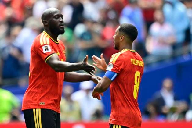 Belgium vs Egypt - 2026 FIFA World Cup, WM, Weltmeisterschaft, Fussball SEATTLE, USA - JUNE 15 : Lukaku Romelu forward of Belgium celebrating scoring a goal (1-1) during the FIFA World Cup 2026 Group G match between Belgium and Egypt at the Lumen Field stadium on June 15, 2026 in Seattle, USA, 15 06 2026 Seattle United States of America  Copyright: xJanxDexMeuleneirx