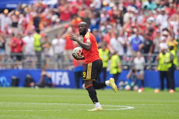 Belgium v Egypt - FIFA World Cup, WM, Weltmeisterschaft, Fussball 2026 - Group G SEATTLE, UNITED STATES - JUNE 15: Romelu Lukaku (9) of Belgium celebrates after a goal during the 2026 FIFA World Cup First Stage Group G match between Belgium and Egypt at Lumen Field (Seattle Stadium) in Seattle, Washington, United States on June 15, 2026. Ercin Erturk Anadolu Washington United States. Editorial use only. Please get in touch for any other usage.  Copyright: x2026xAnadoluxErcinxErturkx
