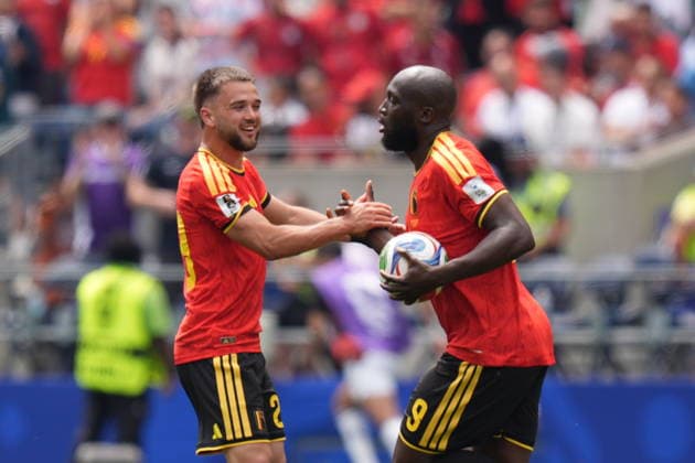 Belgium v Egypt - FIFA World Cup, WM, Weltmeisterschaft, Fussball 2026 - Group G SEATTLE, UNITED STATES - JUNE 15: Romelu Lukaku (9) of Belgium celebrates after a goal during the 2026 FIFA World Cup First Stage Group G match between Belgium and Egypt at Lumen Field (Seattle Stadium) in Seattle, Washington, United States on June 15, 2026. Ercin Erturk Anadolu Washington United States. Editorial use only. Please get in touch for any other usage.  Copyright: x2026xAnadoluxErcinxErturkx