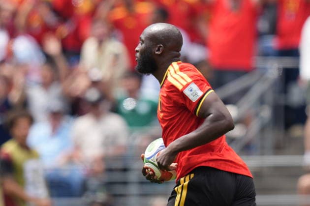Belgium v Egypt - FIFA World Cup, WM, Weltmeisterschaft, Fussball 2026 - Group G SEATTLE, UNITED STATES - JUNE 15: Romelu Lukaku (9) of Belgium celebrates after a goal during the 2026 FIFA World Cup First Stage Group G match between Belgium and Egypt at Lumen Field (Seattle Stadium) in Seattle, Washington, United States on June 15, 2026. Ercin Erturk Anadolu Washington United States. Editorial use only. Please get in touch for any other usage.  Copyright: x2026xAnadoluxErcinxErturkx