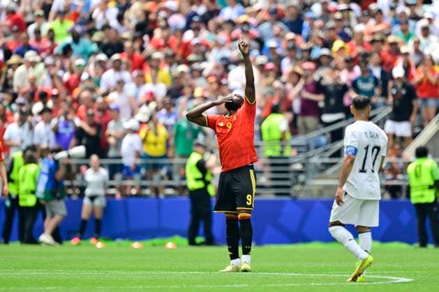 Belgium vs Egypt - 2026 FIFA World Cup, WM, Weltmeisterschaft, Fussball SEATTLE, USA - JUNE 15 : Lukaku Romelu forward of Belgium celebrating scoring a goal (1-1) during the FIFA World Cup 2026 Group G match between Belgium and Egypt at the Lumen Field stadium on June 15, 2026 in Seattle, USA, 15 06 2026 Seattle United States of America  Copyright: xJanxDexMeuleneirx