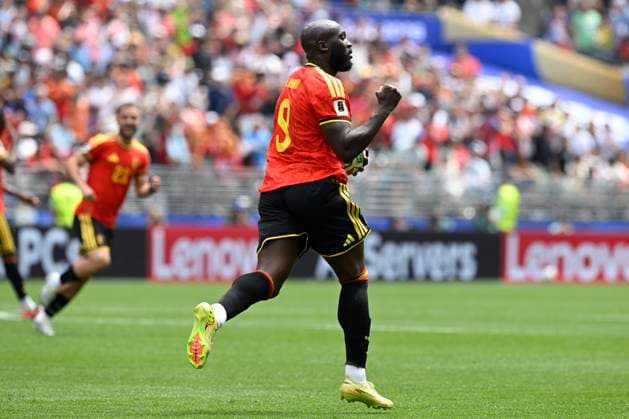 Belgium vs Egypt - 2026 FIFA World Cup, WM, Weltmeisterschaft, Fussball SEATTLE, USA - JUNE 15 : Lukaku Romelu forward of Belgium celebrates scoring a goal during the FIFA World Cup 2026 Group G match between Belgium and Egypt at the Lumen Field stadium on June 15, 2026 in Seattle, USA, 15 06 2026 Seattle United States of America  Copyright: xNicoxVereeckenx