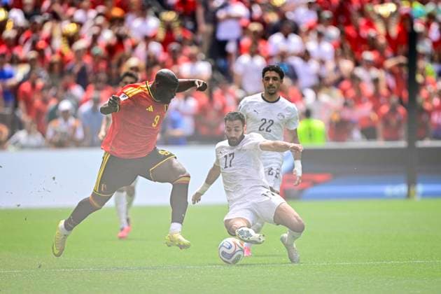 Belgium vs Egypt - 2026 FIFA World Cup, WM, Weltmeisterschaft, Fussball SEATTLE, USA - JUNE 15 : Lukaku Romelu forward of Belgium in action during the FIFA World Cup 2026 Group G match between Belgium and Egypt at the Lumen Field stadium on June 15, 2026 in Seattle, USA, 15 06 2026 Seattle United States of America  Copyright: xJanxDexMeuleneirx
