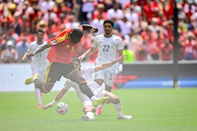 Belgium vs Egypt - 2026 FIFA World Cup, WM, Weltmeisterschaft, Fussball SEATTLE, USA - JUNE 15 : Lukaku Romelu forward of Belgium in action during the FIFA World Cup 2026 Group G match between Belgium and Egypt at the Lumen Field stadium on June 15, 2026 in Seattle, USA, 15 06 2026 Seattle United States of America  Copyright: xJanxDexMeuleneirx