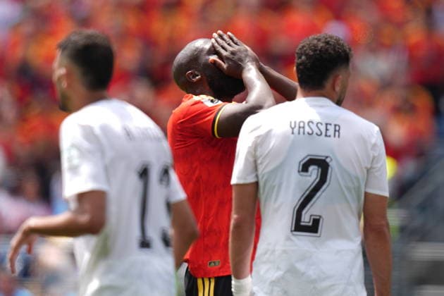 Belgium v Egypt - FIFA World Cup, WM, Weltmeisterschaft, Fussball 2026 - Group G SEATTLE, UNITED STATES - JUNE 15: Romelu Lukaku (9) of Belgium gestures during the 2026 FIFA World Cup First Stage Group G match between Belgium and Egypt at Lumen Field (Seattle Stadium) in Seattle, Washington, United States on June 15, 2026. Ercin Erturk Anadolu Washington United States. Editorial use only. Please get in touch for any other usage.  Copyright: x2026xAnadoluxErcinxErturkx