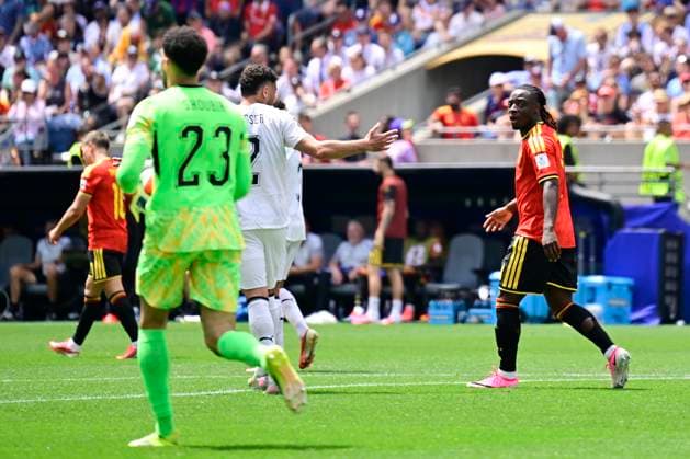 Belgium vs Egypt - 2026 FIFA World Cup, WM, Weltmeisterschaft, Fussball SEATTLE, USA - JUNE 15 : Doku Jeremy forward of Belgium during the FIFA World Cup 2026 Group G match between Belgium and Egypt at the Lumen Field stadium on June 15, 2026 in Seattle, USA, 15 06 2026 Seattle United States of America  Copyright: xJanxDexMeuleneirx