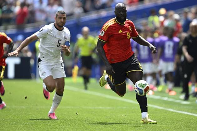 Belgium vs Egypt - 2026 FIFA World Cup, WM, Weltmeisterschaft, Fussball SEATTLE, USA - JUNE 15 : Lukaku Romelu forward of Belgium in action during the FIFA World Cup 2026 Group G match between Belgium and Egypt at the Lumen Field stadium on June 15, 2026 in Seattle, USA, 15 06 2026 Seattle United States of America  Copyright: xNicoxVereeckenx