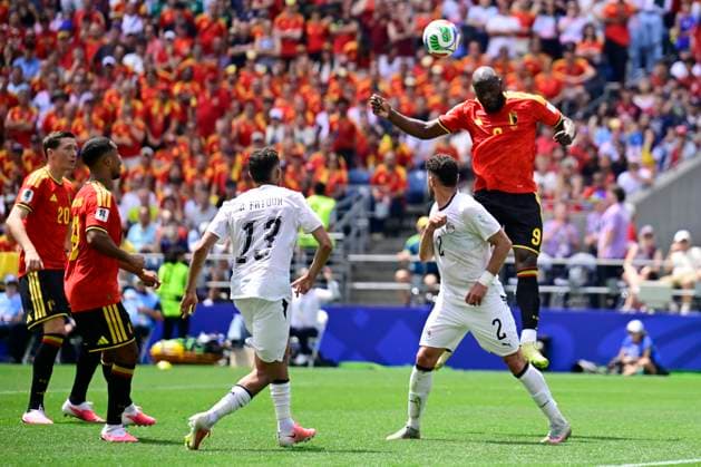 Belgium vs Egypt - 2026 FIFA World Cup, WM, Weltmeisterschaft, Fussball SEATTLE, USA - JUNE 15 : Lukaku Romelu forward of Belgium in action during the FIFA World Cup 2026 Group G match between Belgium and Egypt at the Lumen Field stadium on June 15, 2026 in Seattle, USA, 15 06 2026 Seattle United States of America  Copyright: xJanxDexMeuleneirx