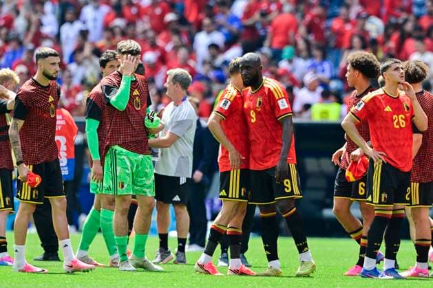 Belgium vs Egypt - 2026 FIFA World Cup, WM, Weltmeisterschaft, Fussball SEATTLE, USA - JUNE 15 : Lukaku Romelu forward of Belgium after the game during the FIFA World Cup 2026 Group G match between Belgium and Egypt at the Lumen Field stadium on June 15, 2026 in Seattle, USA, 15 06 2026 Seattle United States of America  Copyright: xJanxDexMeuleneirx