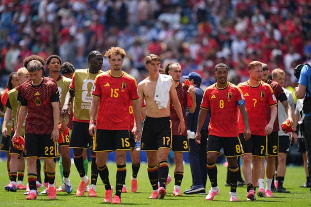 Belgium v Egypt - FIFA World Cup, WM, Weltmeisterschaft, Fussball 2026 - Group G SEATTLE, UNITED STATES - JUNE 15: Players of Belgium celebrate after winning the 2026 FIFA World Cup First Stage Group G match between Belgium and Egypt at Lumen Field (Seattle Stadium) in Seattle, Washington, United States on June 15, 2026. Ercin Erturk Anadolu Washington United States. Editorial use only. Please get in touch for any other usage.  Copyright: x2026xAnadoluxErcinxErturkx