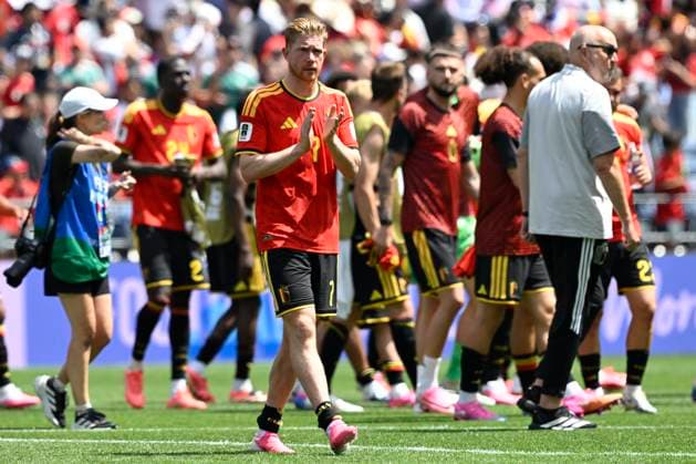 Belgium vs Egypt - 2026 FIFA World Cup, WM, Weltmeisterschaft, Fussball SEATTLE, USA - JUNE 15 : De Bruyne Kevin forward of Belgium pictured during the FIFA World Cup 2026 Group G match between Belgium and Egypt at the Lumen Field stadium on June 15, 2026 in Seattle, USA, 15 06 2026 Seattle United States of America  Copyright: xNicoxVereeckenx