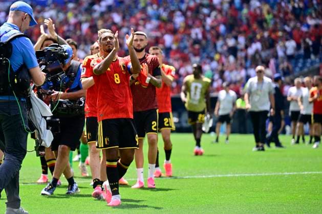 Belgium vs Egypt - 2026 FIFA World Cup, WM, Weltmeisterschaft, Fussball SEATTLE, USA - JUNE 15 : Tielemans Youri midfielder of Belgium after the game during the FIFA World Cup 2026 Group G match between Belgium and Egypt at the Lumen Field stadium on June 15, 2026 in Seattle, USA, 15 06 2026 Seattle United States of America  Copyright: xJanxDexMeuleneirx