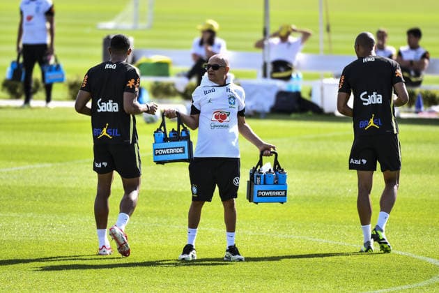 Brazilian Team training at their New Jersey base the Columbia Park Training Facility in Morristown, NJ, United States. (Photo by Rebekah Wynkoop SPP)  Copyright: xRebekahxWynkoop SPPx Sportspressphoto_SPR167459