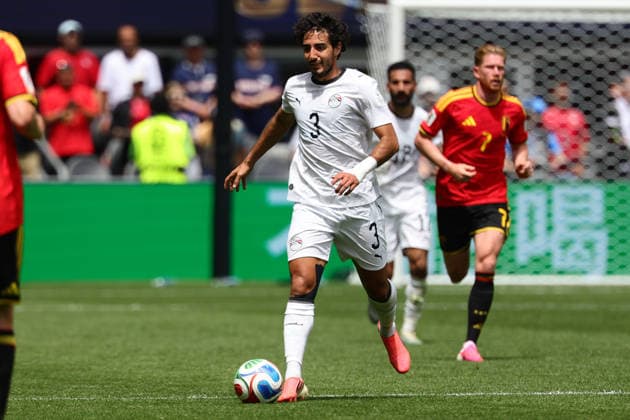 Mohamed Hany of Egypt dribbles the ball during the FIFA World Cup, WM, Weltmeisterschaft, Fussball 2026 match between Belgium and Egypt at Lumen Field, Seattle, USA on 15 June 2026. Copyright: xPeterxDovganx 45070077