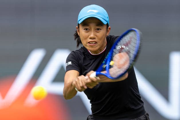 VANDA Pharmaceuticals Berlin Tennis Open 2026 Shuai Zhang during VANDA Pharmaceuticals Berlin Tennis Open 2026 in Berlin, Germany, on June 15, 2026 Berlin Germany  Copyright: xFotoxOlimpikx originalFilename:jastrzebowski-vandapha260615_npWL9.jpg