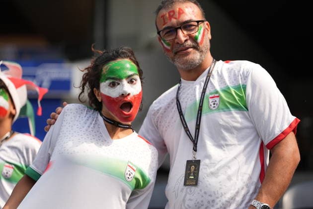 Iran v New Zealand - FIFA World Cup, WM, Weltmeisterschaft, Fussball 2026 - Group G SANTA CLARA, UNITED STATES - JUNE 15: Fans gather prior to 2026 FIFA World Cup First Stage Group G match between IR Iran and New Zealand at the Los Angeles Stadium (SoFi Stadium) in Inglewood, California, United States on June 15, 2026. Tayfun Coskun Anadolu California United States. Editorial use only. Please get in touch for any other usage.  Copyright: x2026xAnadoluxTayfunxCoskunx