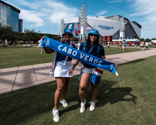 June 12, 2026, Atlanta, Georgia, USA: Fans show their support as Atlanta Stadium plays host to the Spain Vs Cabo Verde First Stage Group H match for the 2026 FIFA World Cup, WM, Weltmeisterschaft, Fussball in ATLANTA, Georgia. The game ends in a draw 0:0. Atlanta USA - ZUMAa161 20260612_aaa_a161_028 Copyright: xWalterxArcex