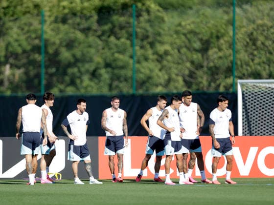 Entrenamiento de la Seleccion Argentina. COpa del Mundo 2026 Foto: FOTOBAIRES Copa Conmebol Libertadores