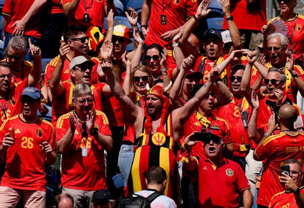 Belgium v Egypt - FIFA World Cup, WM, Weltmeisterschaft, Fussball 2026 - Group G SEATTLE, UNITED STATES - JUNE 15: Fans support their teams from the stands during the 2026 FIFA World Cup Group G match between Belgium and Egypt at Seattle Stadium in Seattle, United States, on June 15, 2026. Ercin Erturk Anadolu Washington United States. Editorial use only. Please get in touch for any other usage.  Copyright: x2026xAnadoluxErcinxErturkx