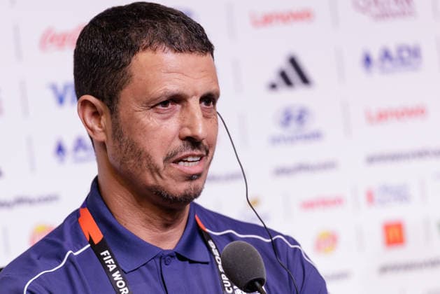 SOCCER - FIFA World Cup, WM, Weltmeisterschaft, Fussball 2026, SANTA CLARA,CALIFORNIA,USA,16.JUN.26 - SOCCER - FIFA World Cup 2026, group stage, Austria vs Jordan, preview. Image shows head coach Jamal Sellami (JOR).  GEPAxpictures xArminxRauthner