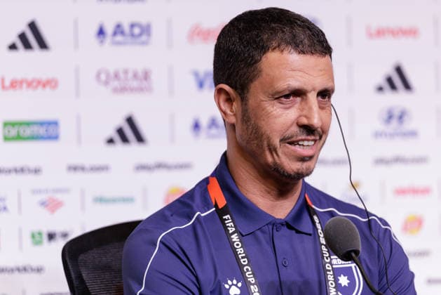 SOCCER - FIFA World Cup, WM, Weltmeisterschaft, Fussball 2026, SANTA CLARA,CALIFORNIA,USA,16.JUN.26 - SOCCER - FIFA World Cup 2026, group stage, Austria vs Jordan, preview. Image shows head coach Jamal Sellami (JOR).  GEPAxpictures xArminxRauthner