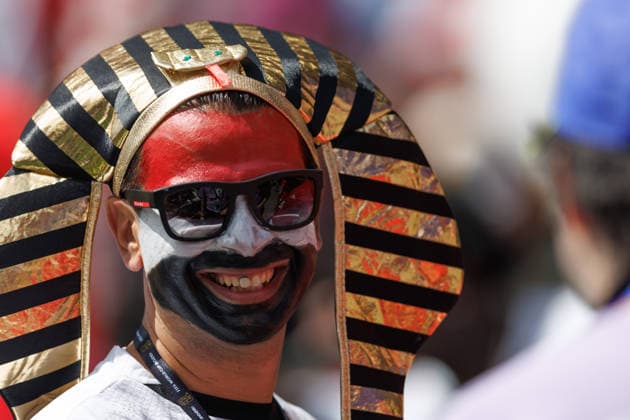 June 15, 2026, Seattle, Washington, United States of America: Egypt fans during the FIFA World Cup, WM, Weltmeisterschaft, Fussball 2026 Group F match between Belgium and Egypt at Lumen Field. Seattle United States of America - ZUMAc318 20260615_zsp_c318_043 Copyright: xJohnxCarusix