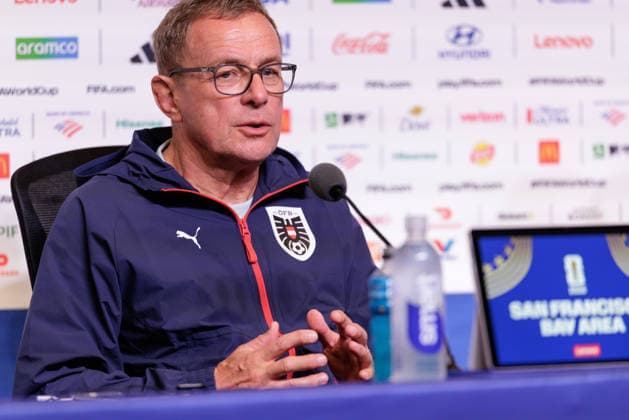 SOCCER - FIFA World Cup, WM, Weltmeisterschaft, Fussball 2026, SANTA CLARA,CALIFORNIA,USA,16.JUN.26 - SOCCER - FIFA World Cup 2026, group stage, Austria vs Jordan, preview. Image shows head coach Ralf Rangnick (AUT).  GEPAxpictures xArminxRauthner