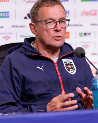 SOCCER - FIFA World Cup, WM, Weltmeisterschaft, Fussball 2026, SANTA CLARA,CALIFORNIA,USA,16.JUN.26 - SOCCER - FIFA World Cup 2026, group stage, Austria vs Jordan, preview. Image shows head coach Ralf Rangnick (AUT).  GEPAxpictures xArminxRauthner