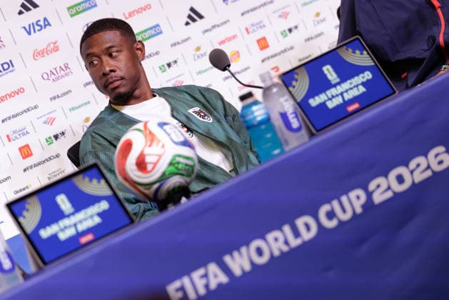 SOCCER - FIFA World Cup, WM, Weltmeisterschaft, Fussball 2026, SANTA CLARA,CALIFORNIA,USA,16.JUN.26 - SOCCER - FIFA World Cup 2026, group stage, Austria vs Jordan, preview. Image shows David Alaba (AUT).  GEPAxpictures xArminxRauthner