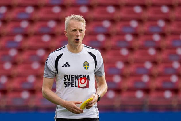 260615 Performance manager Niklas Egnell of the Swedish national football team at a training session during day 5 of the FIFA World Cup, WM, Weltmeisterschaft, Fussball 2026 on June 15, 2026 in Dallas. Photo: Petter Arvidson BILDBYRAN kod PA PA1235 fotboll football soccer fotball vm fotbolls-vm fotball-vm fotbolls-vm 2026 fifa world cup 2026 träning practice training sverige sweden sverige a bbeng