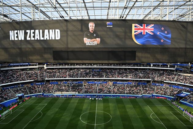 General view, New Zealand All Whites v IR Iran, Group G football match of the FIFA World Cup, WM, Weltmeisterschaft, Fussball 2026 at Los Angeles Stadium, Los Angeles, USA on Monday 15 June 2026. Photo: Andrew Cornaga Los Angeles New Zealand Copyright: xAndrewxCornaga x