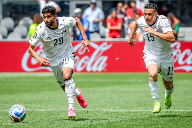 June 15, 2026, Seattle, Washington, USA: Egypt forward Ibrahim Adel (20) during the match between Belgium and Egypt in the World Cup 2026 at Seattle Stadium, Seattle, Washington Seattle USA - ZUMAj111 20260615_zsp_j111_067 Copyright: xTomxJonesx