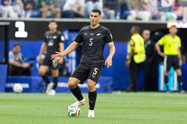 January 1, 2000, Los Angeles, California, USA: New Zealand Michael Boxall (5) in actions against the IR Iran during the FIFA World Cup, WM, Weltmeisterschaft, Fussball Group G soccer match at SoFi Stadium in Inglewood, Calif., Monday, June 15, 2026. World Cup 2026: IR Iran 2:2 New Zealand  - ZUMAc68_ 20000101_zaf_c68_196 Copyright: xRingoxChiux
