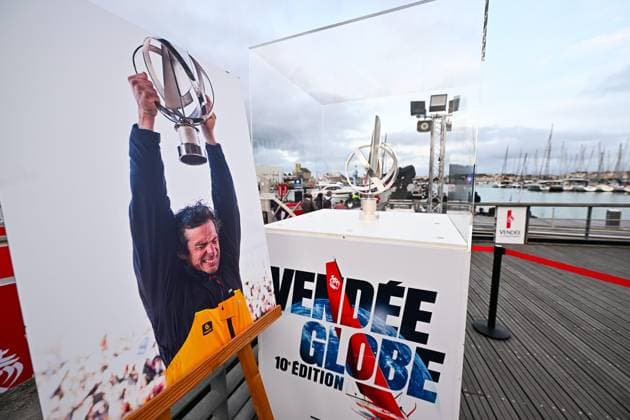 ARRIVEE VENDEE ARCTIQUE PHOTOPQR OUEST FRANCE Franck Dubray ; Les Sables-d Olonne ; 16 06 2026 ; Voile Arrivée de la Vendée Arctique aux Sables d Olonne avec l arrivée de Sam Goodchild sur Macif qui termine deuxième de la course. Il rend hommage à Charlie Dalin , mort le 11 juin 2026 a gagné le dernier Vendée Globe avec Macif. (Photo Franck Dubray) Les Sables d Olonne, France, june 16th 2026 The Vendée Arctique race has arrived in Les Sables d Olonne, with Sam Goodchild on Macif finishing second. A tribute was also paid to Charlie Dalin, who died on June 11, 2026, and won the last Vendée Globe with Macif. Les Sables-d Olonne France  Copyright: xPHOTOPQR OUESTxFRANCE MAXPPPxFranckxDubrayx 20260616OFR5768 20260616OFR5765