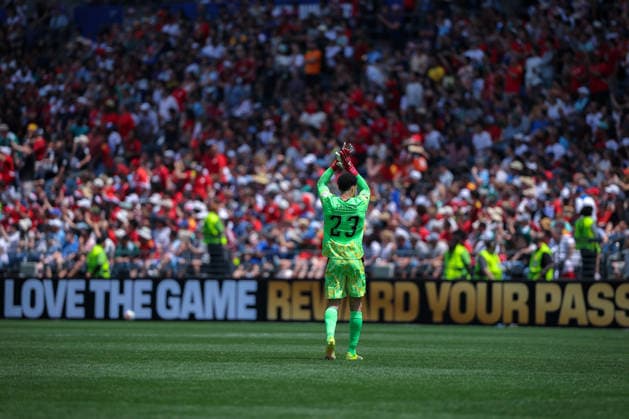 Belgium v Egypt: Group G - FIFA World Cup, WM, Weltmeisterschaft, Fussball 2026 Moustafa Shobeir during the first half of the FIFA World Cup 2026 Group G match between Belgium and Egypt at Seattle Stadium on June 15, 2026 in Seattle, Washington. Seattle Washington United States Copyright: xMohamedxTageldinx