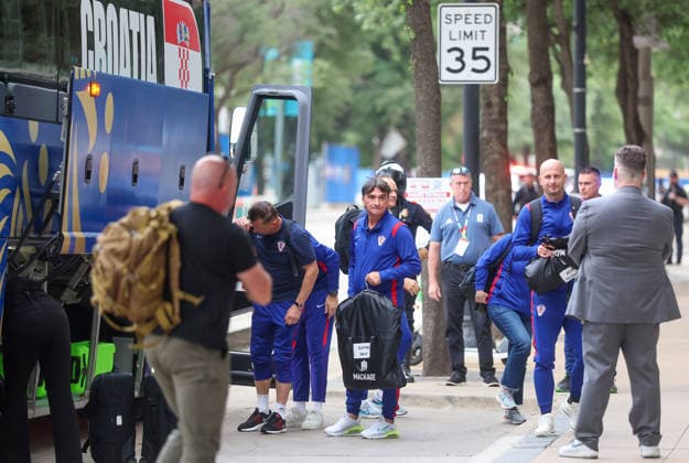 Croatia Dallas Arrival - FIFA World Cup, WM, Weltmeisterschaft, Fussball 2026 Croatia national team, Nationalteam arrive at Hotel W in Dallas, Texas, USA on June 15, 2026. ahead of the FIFA World Cup 2026 football match between England and Croatia.  SanjinxStrukic PIXSELL